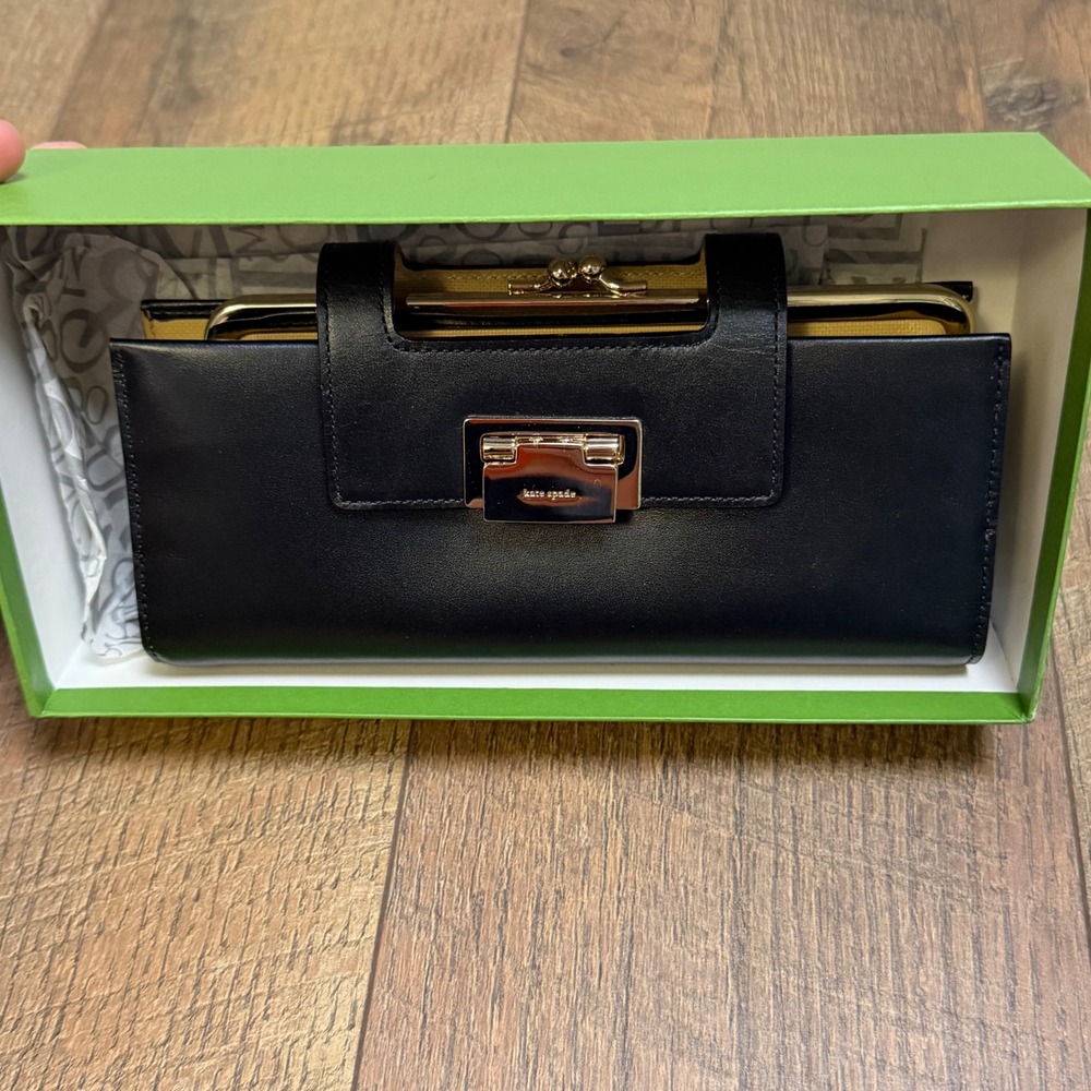 Kate Spade Peggy Broome Street Wallet Women's Black